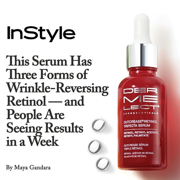 Dermelect Outcrease Retinol Trifecta Serum - Picture 2 of 4